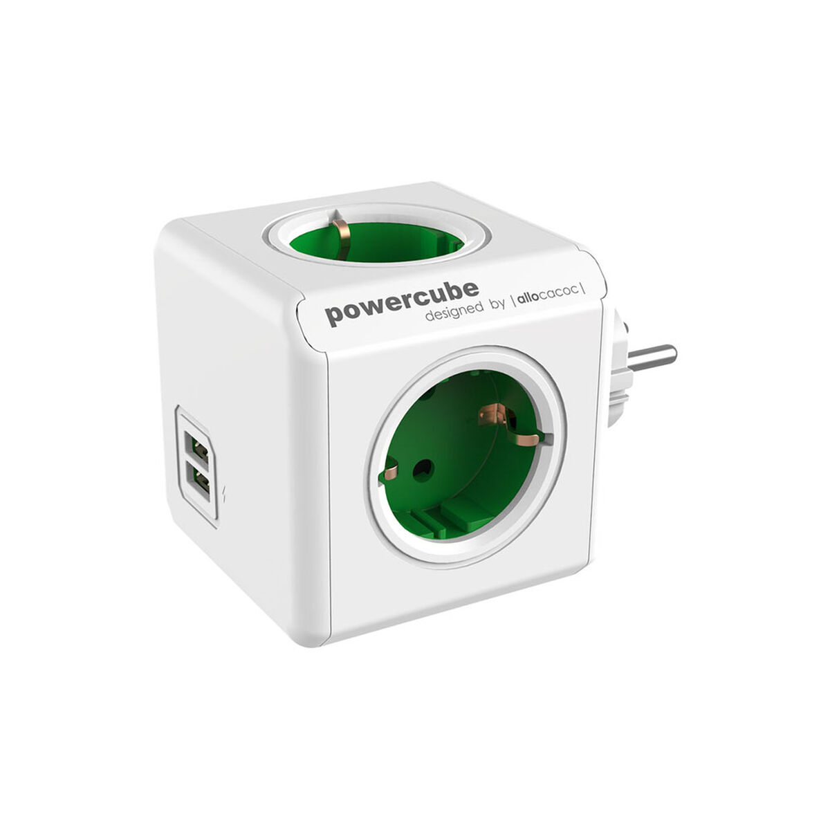 Placă de Circuit Puncte de Conectare Cub Allocacoc Powercube Original 1202 USB 250 V 16 A